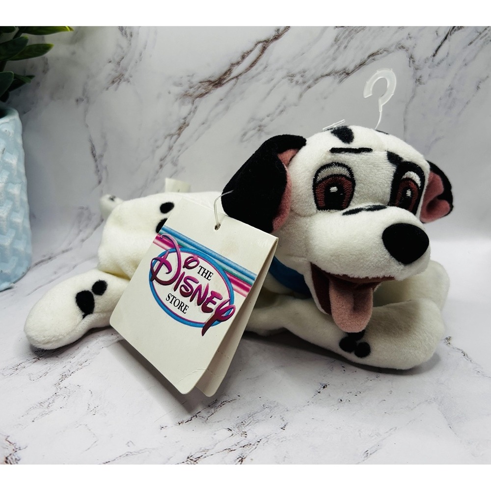 Disney 101 Dalmatians Lucky Mini Bean Bag Plush 8" Tagged Disney Store Parks